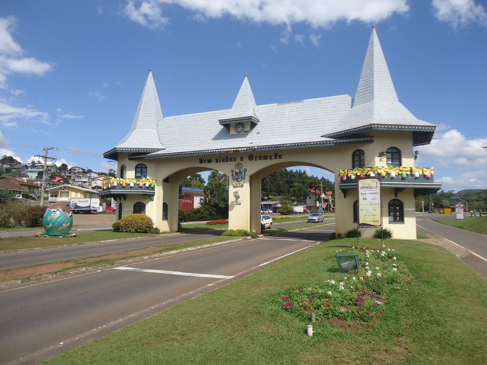 Portal de boas-vindas a Gramado