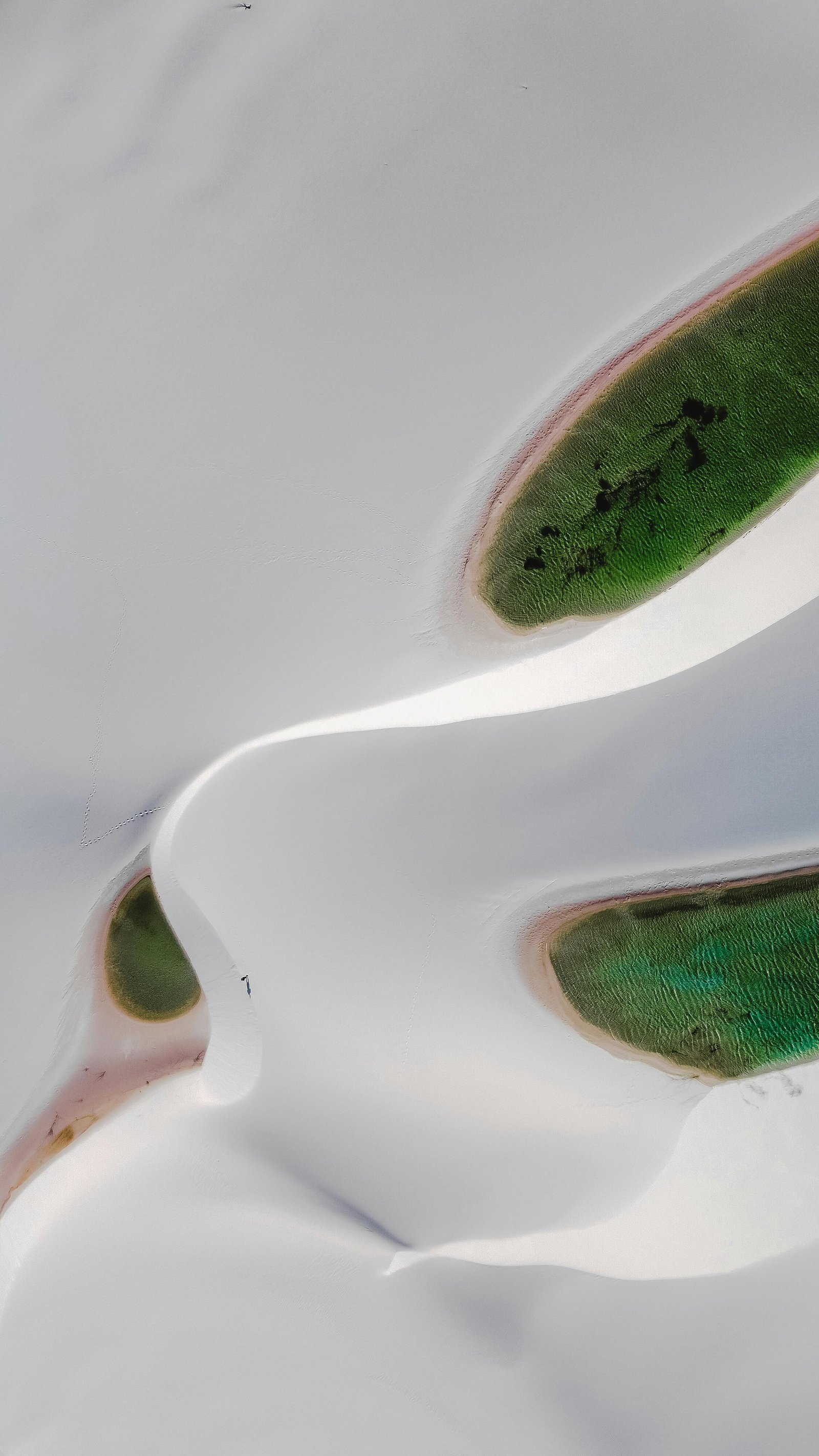 Vista aérea lagoas