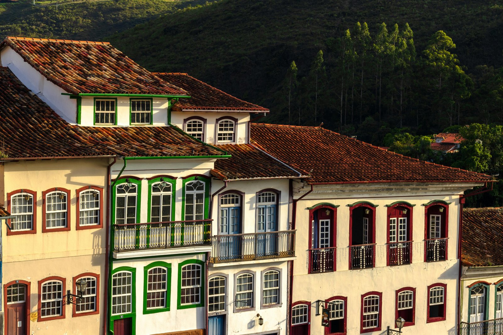 Casarões coloniais de Ouro Preto